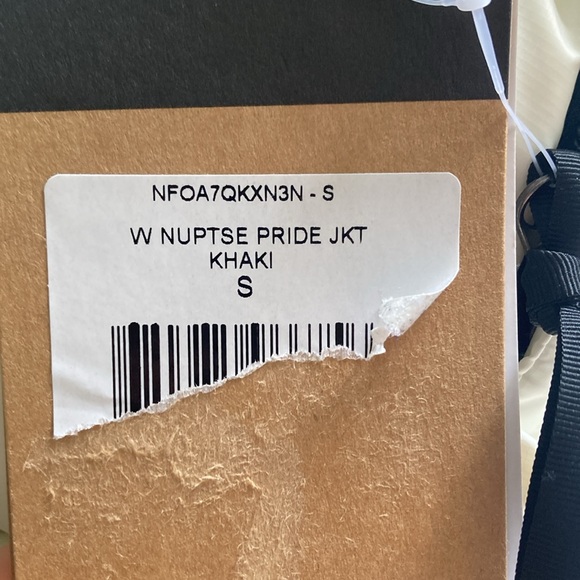 North face puffer jacket Nuptse Pride Jacket Khaki - Picture 10 of 10